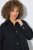 Ulla Popken 851765 Cappotto in velluto a coste Blu scuro - Cappotti - Cappotti taglie forti da donna