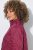 Ulla Popken 851777 Giacca trapuntata HYPRAR con collo alto Bordeaux - Giacche - Giacche taglie forti da donna