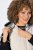 Ulla Popken 851781 Gilet trapuntato con cappuccio Bianco panna - Gilet - 