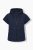 Ulla Popken 851785 Gilet trapuntato oversize con cappuccio Blu scuro - Gilet - 