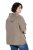 Ulla Popken 851788 Cappotto di lana Marrone chiaro - Cappotti - Cappotti taglie forti da donna