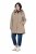 Ulla Popken 851789 Cappotto tecnico Marrone - Cappotti - Cappotti taglie forti da donna