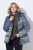 Ulla Popken 851790 Giacca trapuntata Blu denim - Giacche - Giacche taglie forti da donna