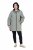 Ulla Popken 851792 Giacca antipioggia Verde oliva - Abbigliamento antipioggia - 