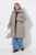 Ulla Popken 851801 Cappotto trapuntato Bianco panna - Cappotti - Cappotti taglie forti da donna