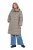 Ulla Popken 851801 Cappotto trapuntato Bianco panna - Cappotti - Cappotti taglie forti da donna