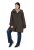 Ulla Popken 851803 Montgomery Marrone scuro - Cappotti - Cappotti taglie forti da donna