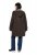 Ulla Popken 851803 Montgomery Marrone scuro - Cappotti - Cappotti taglie forti da donna