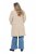 Ulla Popken 851811 Cappotto trapuntato Beige - Cappotti - Cappotti taglie forti da donna