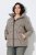 Ulla Popken 851822 Cappotto trapuntato Bianco panna - Cappotti - Cappotti taglie forti da donna