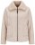 Ulla Popken 851823 Giacca in finto camoscio Bianco panna - Giacche - Giacche taglie forti da donna