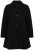 Ulla Popken 851827 Cappotto svasato effetto lana Nero - Cappotti - Cappotti taglie forti da donna