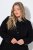 Ulla Popken 851827 Cappotto svasato effetto lana Nero - Cappotti - Cappotti taglie forti da donna