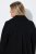 Ulla Popken 851827 Cappotto svasato effetto lana Nero - Cappotti - Cappotti taglie forti da donna