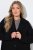 Ulla Popken 851829 Cappotto di lana Nero - Cappotti - Cappotti taglie forti da donna