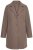 Ulla Popken 851829 Cappotto in lana ad A con revers Marrone chiaro - Cappotti - Cappotti taglie forti da donna