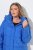 Ulla Popken 851832 Giacca trapuntata Petrolio - Giacche - Giacche taglie forti da donna