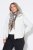 Ulla Popken 851833 Gilet trapuntato con collo alto Bianco panna - Gilet - 