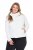 Ulla Popken 851833 Gilet trapuntato con collo alto Bianco panna - Gilet - 