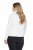 Ulla Popken 851833 Gilet trapuntato con collo alto Bianco panna - Gilet - 