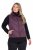 Ulla Popken 851833 Gilet trapuntato con collo alto Marrone - Gilet - 