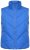 Ulla Popken 851833 Gilet trapuntato con collo alto Blu - Gilet - 
