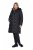Ulla Popken 851842 Cappotto trapuntato Nero - Cappotti - Cappotti taglie forti da donna