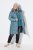 Ulla Popken 851842 Cappotto trapuntato Cachi - Cappotti - Cappotti taglie forti da donna
