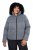 Ulla Popken 851854 Giacca trapuntata Grigio melange - Giacche - Giacche taglie forti da donna