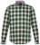 JP1880 851877 Camicia in flanella a quadri a maniche lunghe Verde scuro TALL - TALL camicie - Camicie TALL per uomo alto