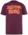 JP1880 851910 Rolling Stones Vintage Logo T-shirt Melanzana - Magliette di band - T-shirt band taglie forti