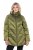 Ulla Popken 852023 Cappotto trapuntato Verde oliva - Cappotti - Cappotti taglie forti da donna