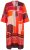 Ulla Popken 852024 Abito midi svasato con maniche a 3/4 Rosa - Vestiti midi - Abiti midi taglie comode