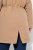 Ulla Popken 852028 Parka Beige - Cappotti - Cappotti taglie forti da donna