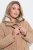 Ulla Popken 852028 Parka Beige - Cappotti - Cappotti taglie forti da donna