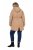 Ulla Popken 852028 Parka Beige - Cappotti - Cappotti taglie forti da donna