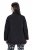 Ulla Popken 852076 Giacca in crêpe trapuntata con collo alto Nero - Giacche - Giacche taglie forti da donna