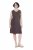 Ulla Popken 852190 Abito in jersey Marrone mogano - Abiti estivi - Abiti estivi taglie forti