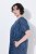 Ulla Popken 852214 Abito midi a righe Blu scuro - Vestiti midi - Abiti midi taglie comode