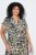 Ulla Popken 852257 Abito lungo fantasia Tortora - Vestiti maxi - Abiti maxi taglie forti