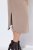 Ulla Popken 852288 Abito midi a maniche corte con cintura da annodare Marrone chiaro - Vestiti midi - Abiti midi taglie comode