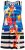 Ulla Popken 852308 Abito in jersey a righe Blu scuro - Abiti in jersey - 
