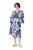 Ulla Popken 852314 Abito fantasia Bianco - Vestiti midi - Abiti midi taglie comode