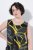 Ulla Popken 852329 Abito in jersey a righe Verde oliva - Abiti in jersey - 