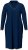 Ulla Popken 852526 Camicia da notte con collo a camicia Blu scuro - Camicie da notte - 