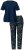 Ulla Popken 852577 Pigiama fantasia Blu scuro - Pigiami/Loungewear - 