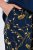 Ulla Popken 852577 Pigiama fantasia Blu scuro - Pigiami/Loungewear - 