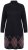 Ulla Popken 852597 Abito in maglia fantasia con collo alto Nero - Abiti in maglia - 