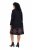 Ulla Popken 852597 Abito in maglia fantasia con collo alto Nero - Abiti in maglia - 