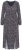 Ulla Popken 852606 Abito lungo fantasia Nero - Vestiti maxi - Abiti maxi taglie forti